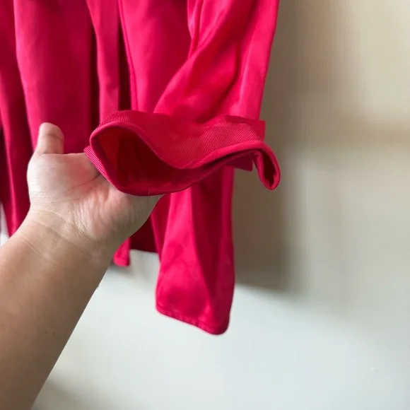 St. John Knit Knoth Pink Jacket Blazer - Picture 4 of 6